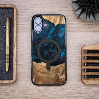 mini: Etui Bewood Unique do iPhone 16 Plus - Planets - Neptun z MagSafe (4)