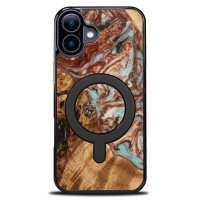 mini: Etui Bewood Unique do iPhone 16 Plus - Planets - Jowisz z MagSafe (1)