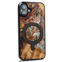 mini: Etui Bewood Unique do iPhone 16 Plus - Planets - Jowisz z MagSafe (2)