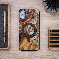 mini: Etui Bewood Unique do iPhone 16 Plus - Planets - Jowisz z MagSafe (4)