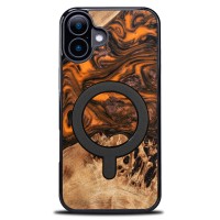 mini: Etui Bewood Unique do iPhone 16 Plus - Orange z MagSafe (1)
