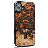 mini: Etui Bewood Unique do iPhone 16 Plus - Orange z MagSafe (2)