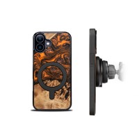 mini: Etui Bewood Unique do iPhone 16 Plus - Orange z MagSafe (3)