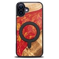 mini: Etui Bewood Unique do iPhone 16 Plus - Neons - Paris z MagSafe (1)