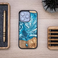 mini: Etui Bewood Unique do iPhone 16 Pro - Planets - Uran (3)