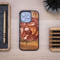 mini: Etui Bewood Unique do iPhone 16 Pro - Planets - Mars (3)