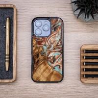 mini: Etui Bewood Unique do iPhone 16 Pro - Planets - Jowisz (3)