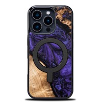 mini: Etui Bewood Unique do iPhone 16 Pro - Violet z MagSafe (1)