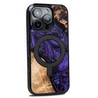 mini: Etui Bewood Unique do iPhone 16 Pro - Violet z MagSafe (2)