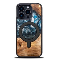 mini: Etui Bewood Unique do iPhone 16 Pro - Planets - Ziemia z MagSafe (1)