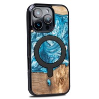 mini: Etui Bewood Unique do iPhone 16 Pro - Planets - Uran z MagSafe (2)