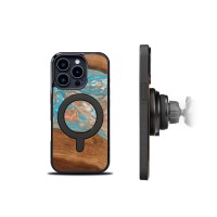 mini: Bewood Resin Case for Apple iPhone 16 Pro - Planets - Saturn with MagSafe (3)