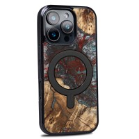 mini: Etui Bewood Unique do iPhone 16 Pro - Planets - Pluton z MagSafe (2)