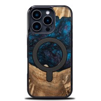 mini: Etui Bewood Unique do iPhone 16 Pro - Planets - Neptun z MagSafe (1)