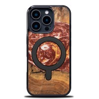 mini: Etui Bewood Unique do iPhone 16 Pro - Planets - Mars z MagSafe (1)
