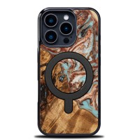 mini: Etui Bewood Unique do iPhone 16 Pro - Planets - Jowisz z MagSafe (1)