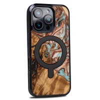 mini: Etui Bewood Unique do iPhone 16 Pro - Planets - Jowisz z MagSafe (2)