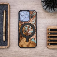 mini: Etui Bewood Unique do iPhone 16 Pro - Planets - Jowisz z MagSafe (4)