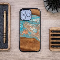 mini: Etui Bewood Unique do iPhone 16 Pro Max - Planets - Saturn (3)