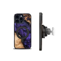 mini: Etui Bewood Unique do iPhone 16 Pro Max - Violet z MagSafe (3)
