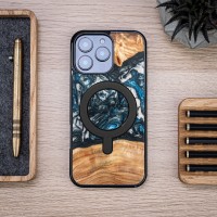 mini: Etui Bewood Unique do iPhone 16 Pro Max - Planets - Ziemia z MagSafe (4)