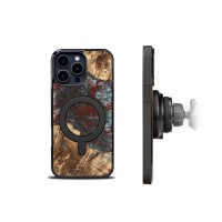 mini: Etui Bewood Unique do iPhone 16 Pro Max - Planets - Pluton z MagSafe (3)