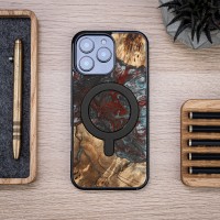 mini: Etui Bewood Unique do iPhone 16 Pro Max - Planets - Pluton z MagSafe (4)