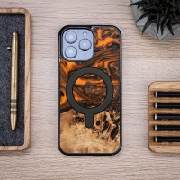 mini: Etui Bewood Unique do iPhone 16 Pro Max - Orange z MagSafe (4)
