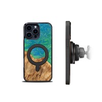 mini: Etui Bewood Unique do iPhone 16 Pro Max - Neons - Tokyo z MagSafe (3)