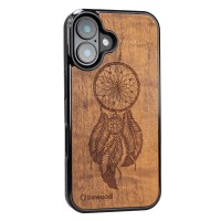 mini: Drewniane Etui Bewood do iPhone 16 ŁAPACZ SNÓW IMBUIA (2)