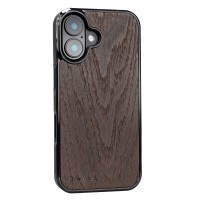 mini: Drewniane Etui Bewood do iPhone 16 DĄB WĘDZONY (2)