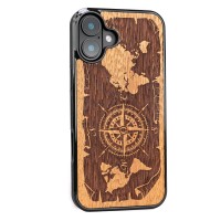 mini: Apple iPhone 16 Plus Compass Merbau Bewood Wood Case (2)