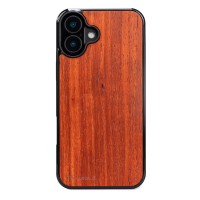 mini: Drewniane Etui Bewood do iPhone 16 Plus PADOUK (1)
