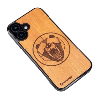 mini: Apple iPhone 16 Plus Bear Merbau Bewood Wood Case (3)
