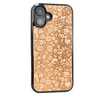 mini: Drewniane Etui Bewood do iPhone 16 Plus KWIATY POLNE ANIEGRE (2)