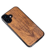mini: Apple iPhone 16 Plus Deer Imbuia Bewood Wood Case (3)