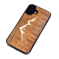 mini: Drewniane Etui Bewood do iPhone 16 Plus GÓRY IMBUIA (3)