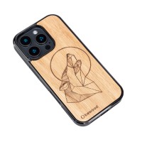 mini: Apple iPhone 16 Pro Wolf Oak Bewood Wood Case (3)