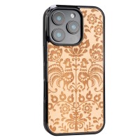 mini: Drewniane Etui Bewood do iPhone 16 Pro POLSKI FOLK ANIEGRE (2)