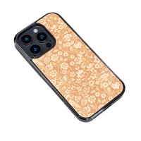 mini: Drewniane Etui Bewood do iPhone 16 Pro KWIATY POLNE ANIEGRE (3)