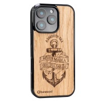 mini: Drewniane Etui Bewood do iPhone 16 Pro KOTWICA DĄB (2)
