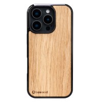 mini: Drewniane Etui Bewood do iPhone 16 Pro DĄB (1)