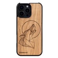 mini: Drewniane Etui Bewood do iPhone 16 Pro Max WILK DĄB (1)