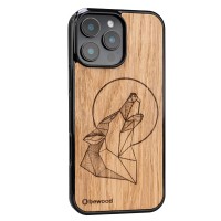mini: Drewniane Etui Bewood do iPhone 16 Pro Max WILK DĄB (2)