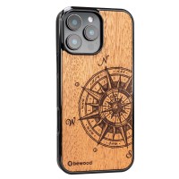 mini: Drewniane Etui Bewood do iPhone 16 Pro Max TRAVELER MERBAU (2)