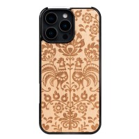mini: Drewniane Etui Bewood do iPhone 16 Pro Max POLSKI FOLK ANIEGRE (1)
