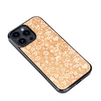 mini: Drewniane Etui Bewood do iPhone 16 Pro Max KWIATY POLNE ANIEGRE (3)