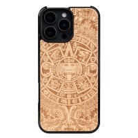 mini: Drewniane Etui Bewood do iPhone 16 Pro Max KALENDARZ AZTECKI ANIEGRE (1)