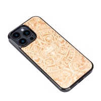 mini: Drewniane Etui Bewood do iPhone 16 Pro Max KALENDARZ AZTECKI ANIEGRE (3)
