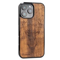 mini: Drewniane Etui Bewood do iPhone 16 Pro Max JELEŃ IMBUIA (2)